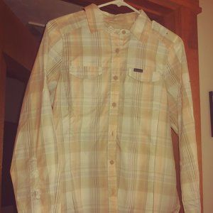 Columbia button up top